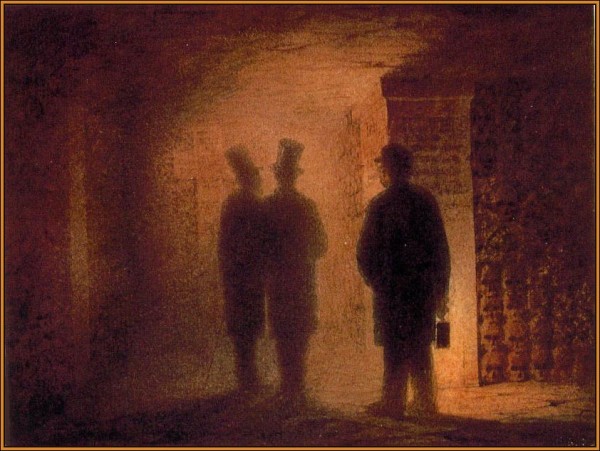 Paris Catacombs by Hartmann