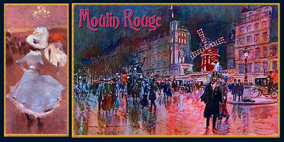 Moulin Rouge rose shadow