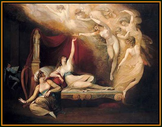 Henry Fuseli's painting, Courtesan.