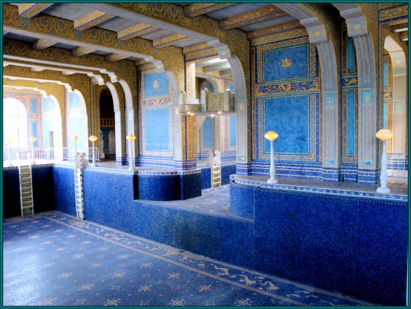 Photograph from Hearst Castle, courtesy of Jim G and Wikimedia Commons.