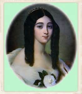 A portrait of Marie Duplessis by Edouard Vienot.