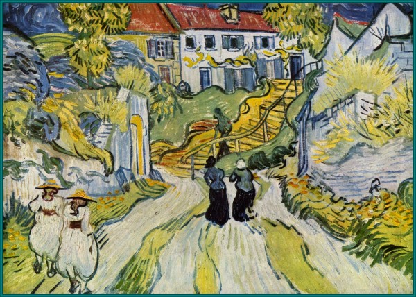 Click image for a list of the works Van Gogh did in Auvers-sur-Oise