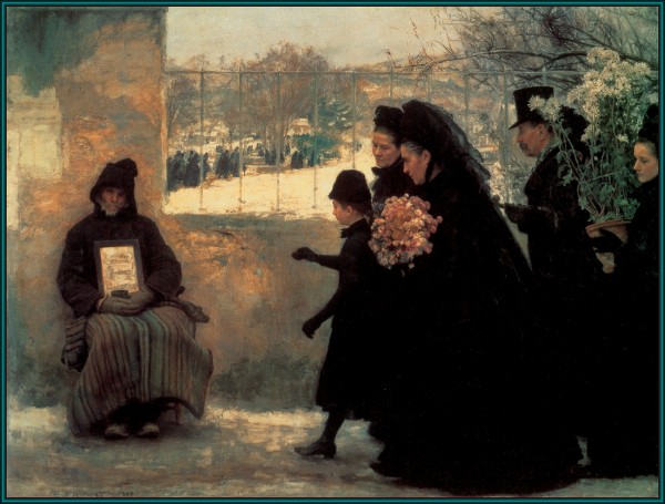 All Saints Day by Émile Friant